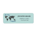 Search for traveling return address labels World