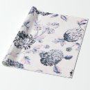 Search for vintage pink toile wrapping paper Botanical