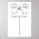 Search for reveal posters Cute gender reveal