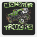 Recherche de monstre autocollants Route