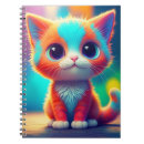 Search for kitten cartoon notebooks Animal