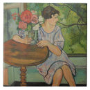 Recherche de fenêtre rose carreaux Vintage