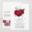 Recherche de red rose invitations Papillon