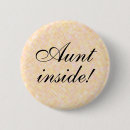 Recherche de faire part de naissance badges Tante