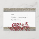 Search for silver snowflakes rsvp cards Glitter