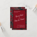 Search for red black save the dates Halloween