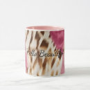Search for pink zebra mugs Stylish