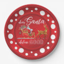 Search for funny christmas plates Red