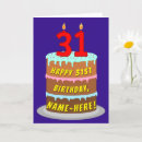 Search for 31st birthday cake 31 years old