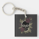 Search for skull roses keychains Gothic floral