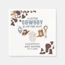 Search for cowboy napkins Baby shower