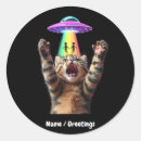 Search for alien cat stickers Selfie