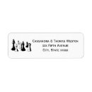 Search for queen return address labels Chess