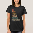 Recherche de my body my choice tshirts Utérus