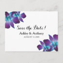 Search for purple and teal save the dates Flower