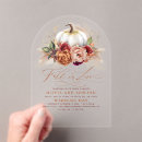 Search for fall in love wedding invitations Rust flowers botanical autumn