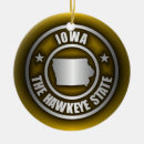 Search for hawkeye ornaments Cedar rapids