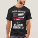 Search for wildland firefighter tshirts Flag