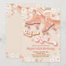 Search for retro skate invitations Roller rink party