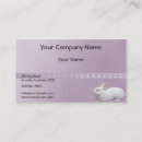 Recherche de lapin blanc cartes visite Affaires