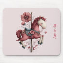 Recherche de cheval carrousel tapis souris Manège