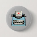 Recherche de machine écrire badges Drôle