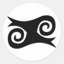 Recherche de symbole africain autocollants Tribal