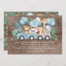 Search for drive by baby boy shower invitations Jungle