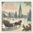 Search for vintage christmas coasters Classic