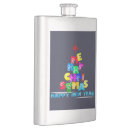 Search for new year flasks Happy