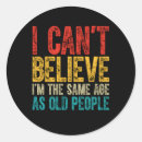 Search for same same stickers Old people