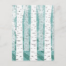 Recherche de bouleau blanc cartes postales Hiver