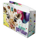 Search for funny birthday gift bags Giraffe