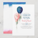 Search for gold glitter gender reveal invitations He or she