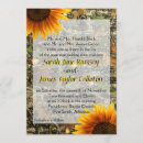 Recherche de de camouflage mariage invitations Tournesol