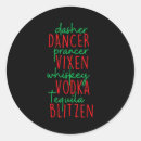 Search for vixen stickers Prancer