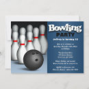 Recherche de bowling ball invitations Bleu