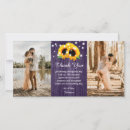 Recherche de mariage campagnard vœux cartes Tournesol
