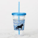 Search for blue run drinkware Horses
