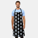 Search for gothic skull aprons Floral