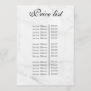 Search for salon price list posters Beauty