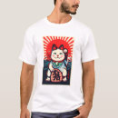 Search for maneki neko tshirts Luck