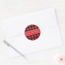 Search for red and black buffalo plaid stickers Merry christmas