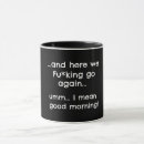 Search for morning sarcasm mugs Funny