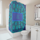 Search for peacock blue shower curtains Teal