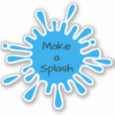 Search for big splash stickers Water