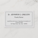 Search for doctor business cards Simple