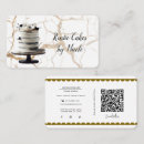 Search for black cake business cards Gold