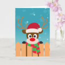 Recherche de rudolph vœux cartes Simple