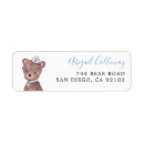 Recherche de teddy bear return address labels Cuiller